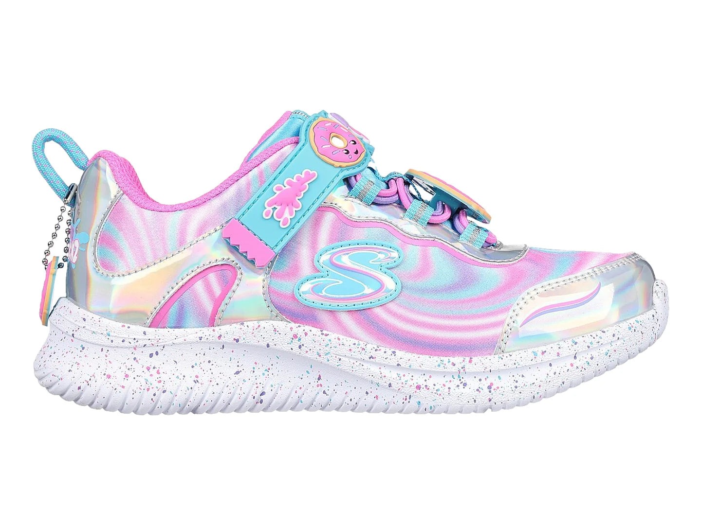 Tenis Skechers Jumpsters Plata Multicolor para Niña