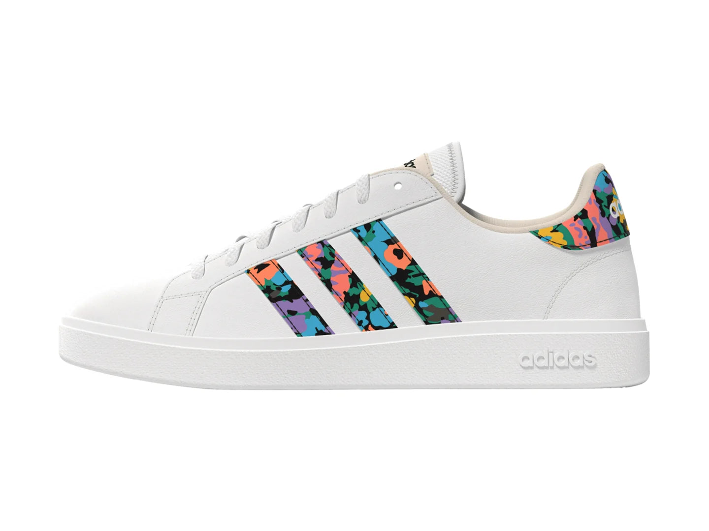 Tenis Adidas Grand Court Base 20 Blancos para Mujer