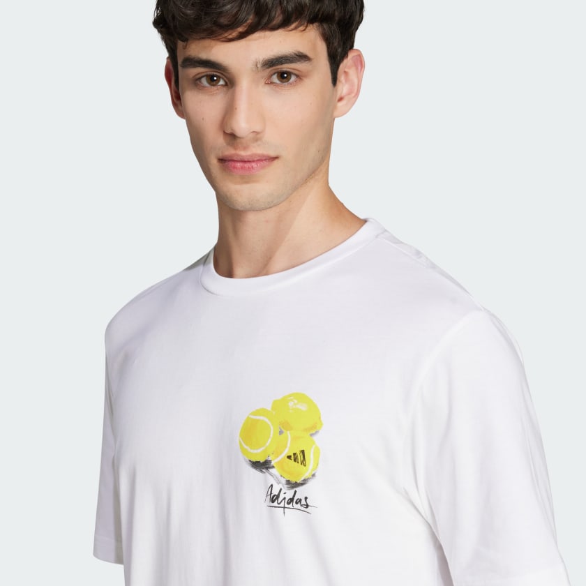 Men's adidas Lounge Still Life Lemons Graphic Tee