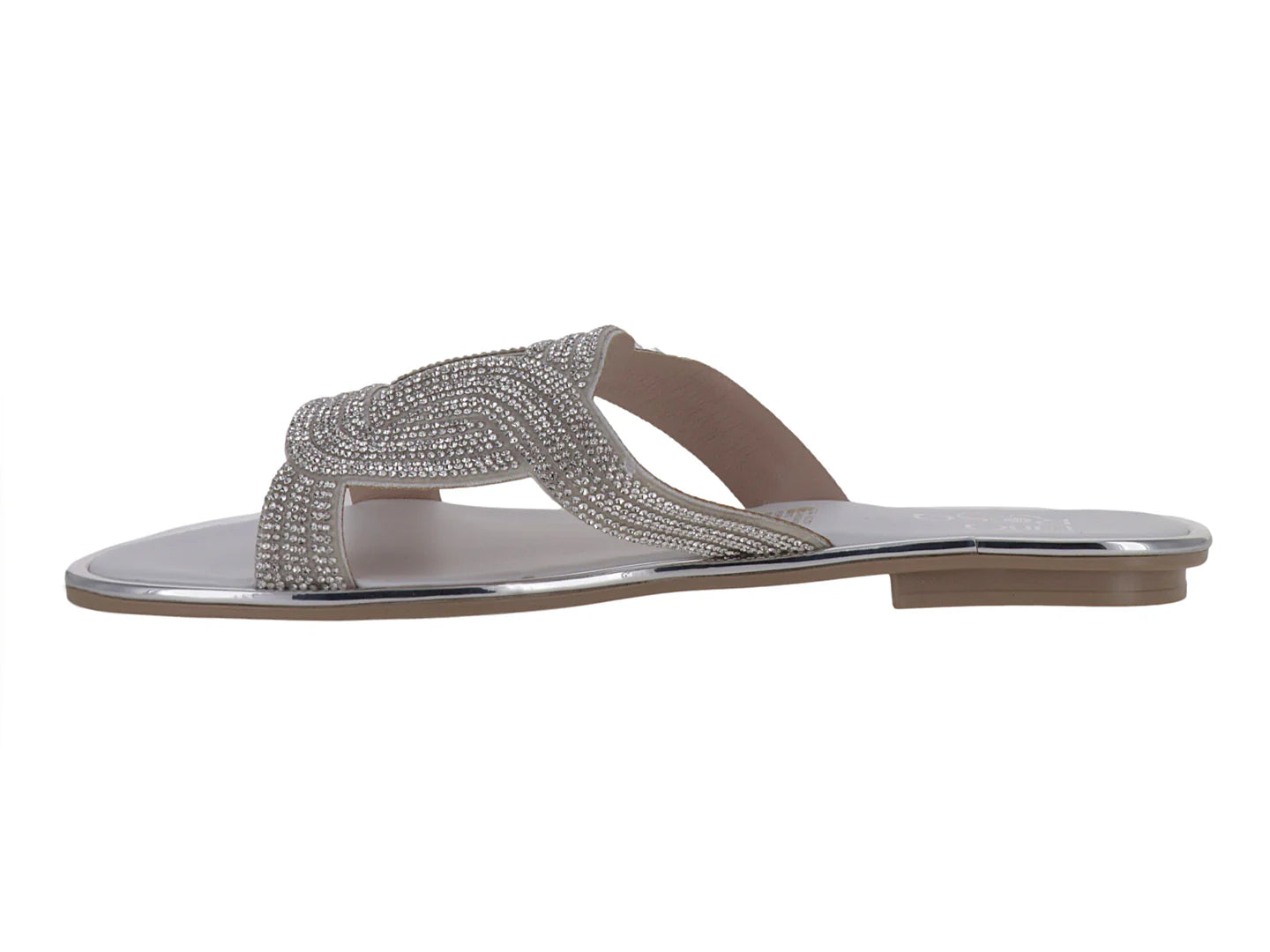 Sandalias Luna Rosa Color Plata para Mujer