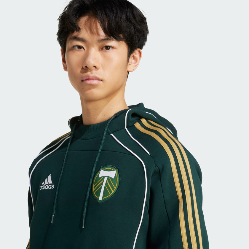 Men's adidas Portland Timbers UBP Travel Hoodie