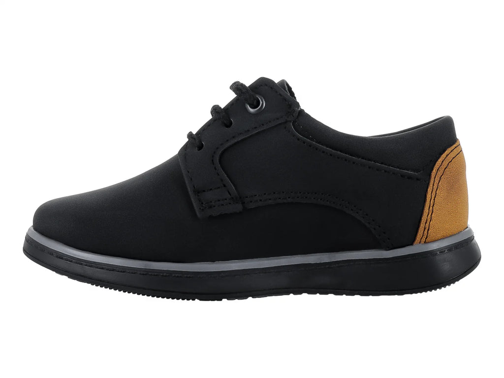 Zapatos Germany Negro Amarillo para Niño