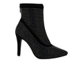 Botines Luna Rosa Negro y Plata para Mujer