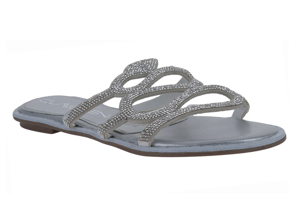 Sandalias Clasben Imperi Plata para Mujer