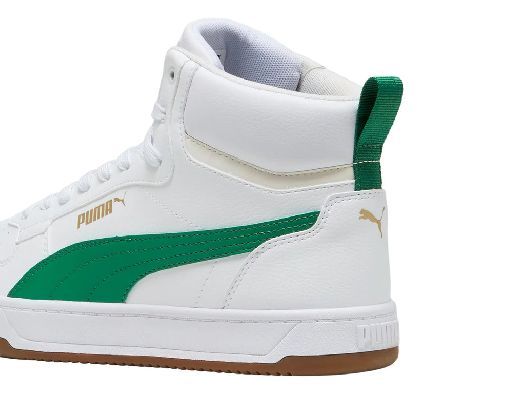 Tenis PUMA Caven 20 Mid Blanco y Verde para Hombre