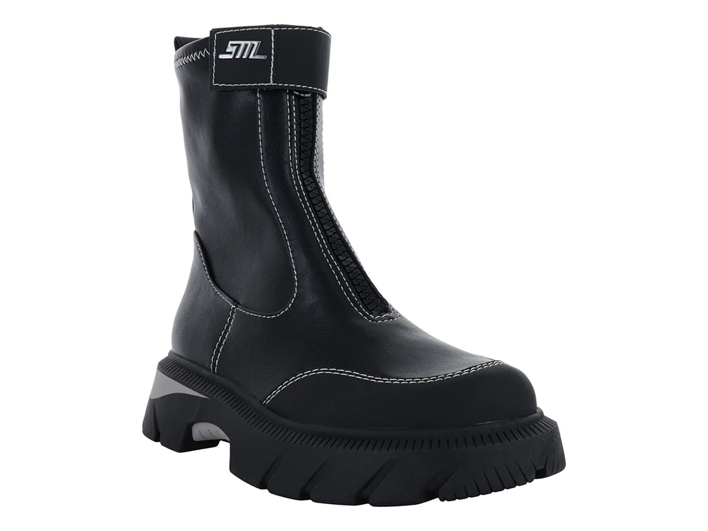 Botas Combat Steve Madden Negro para Mujer