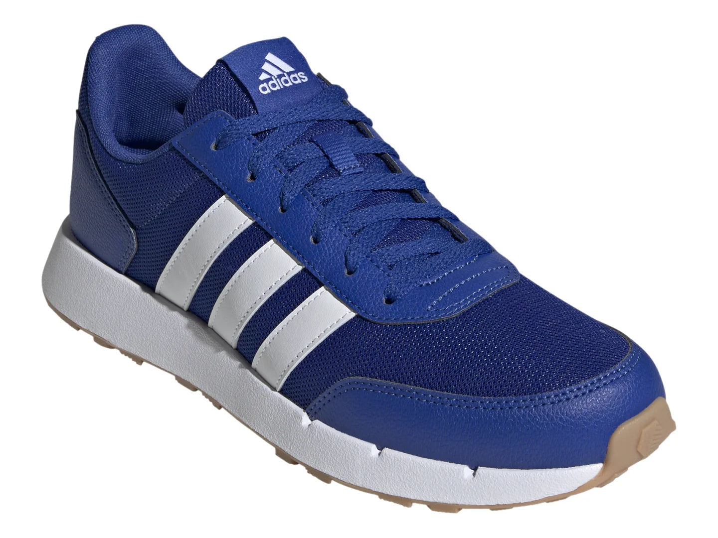Tenis Adidas Run50s Azul y Blanco para Hombre