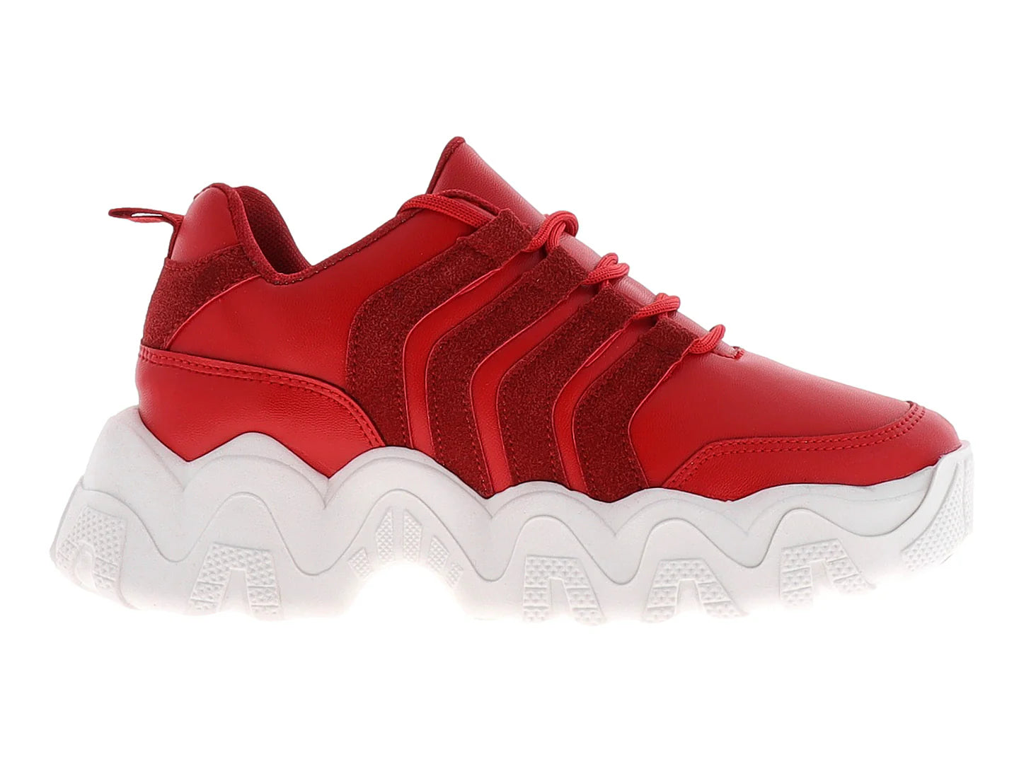 Tenis THENTIC Urbanos Rojo para Mujer