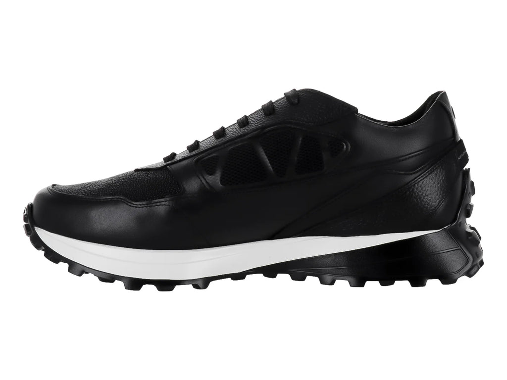 Tenis Cuadra de Mantarraya Negro para Hombre