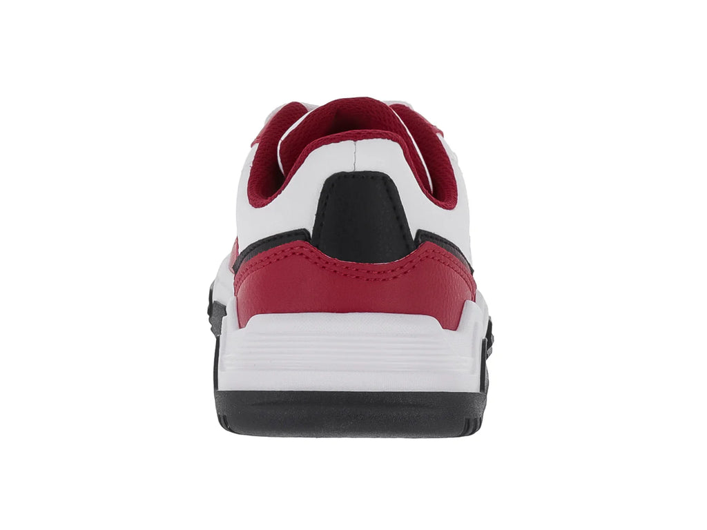 Tenis New Boys Rojo Blanco y Negro para Niño