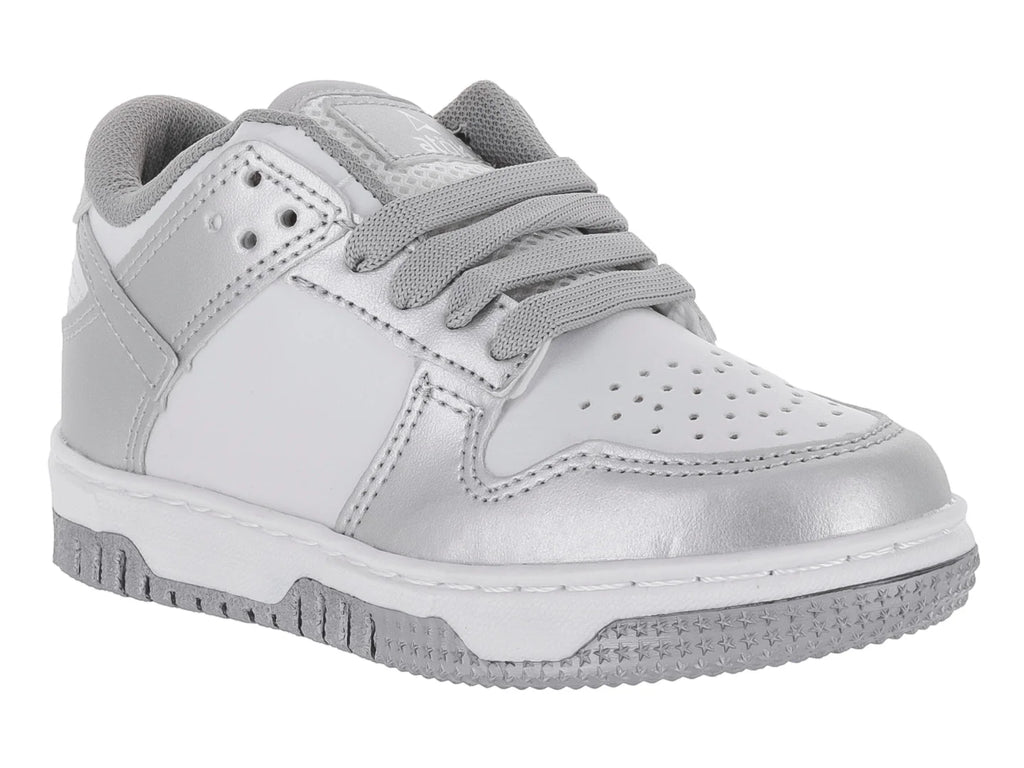 Tenis ATOK Blanco y Plata para Niña