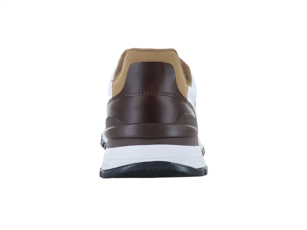 Tenis Clasben Blanco Camel para Hombre