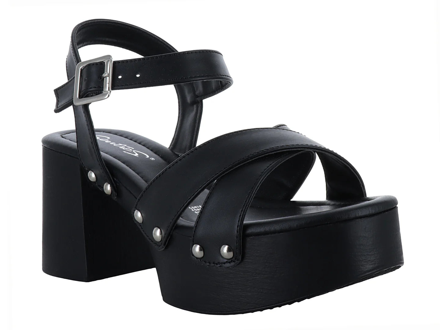 Sandalias Senties Negro para Mujer