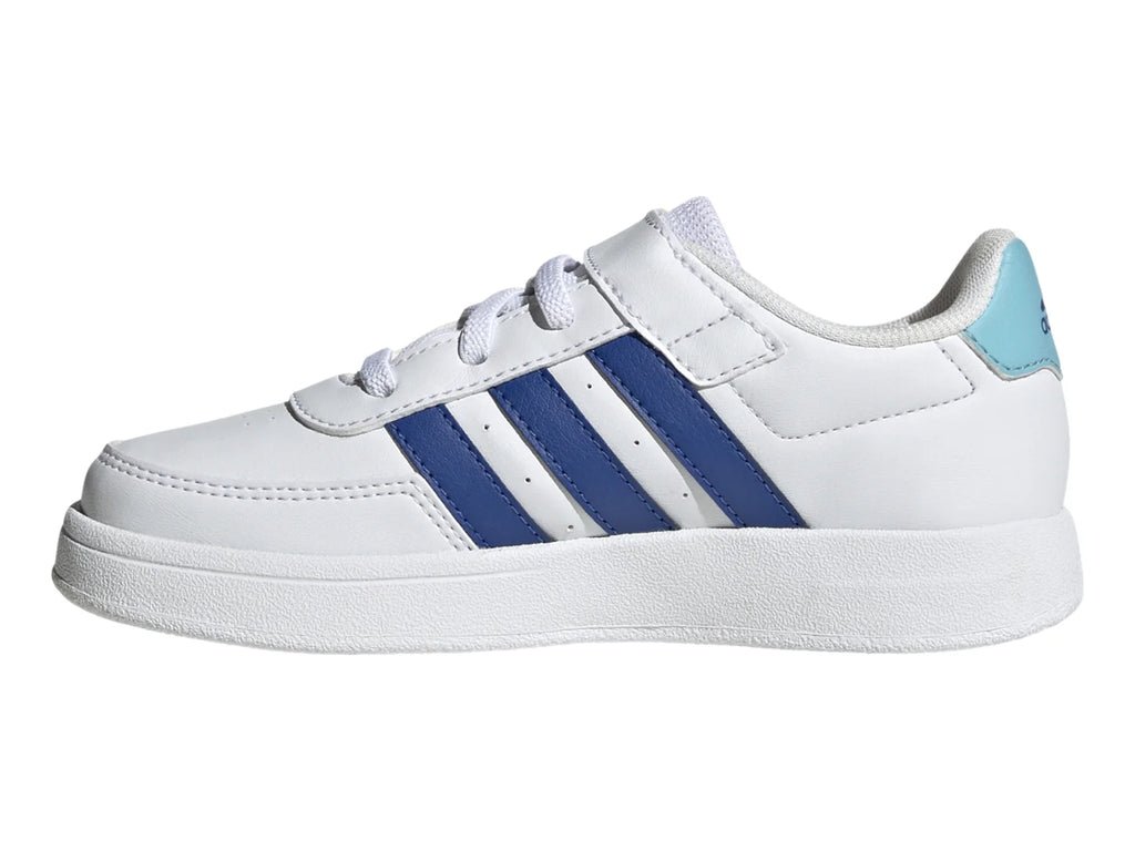 Tenis Adidas Breaknet 20 Blanco y Azul para Niña