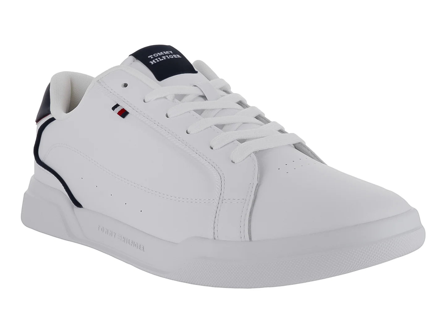 Tenis Tommy Hilfiger Lo Cup LTH Detail Blancos para Hombre