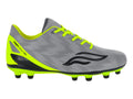 Tenis de Fútbol Furia Gris Neón para Niño