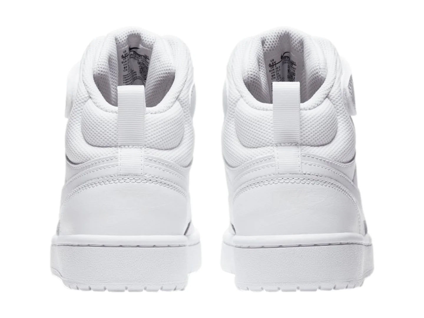Tenis Nike Court Borough Mid 2 Blanco para Niño