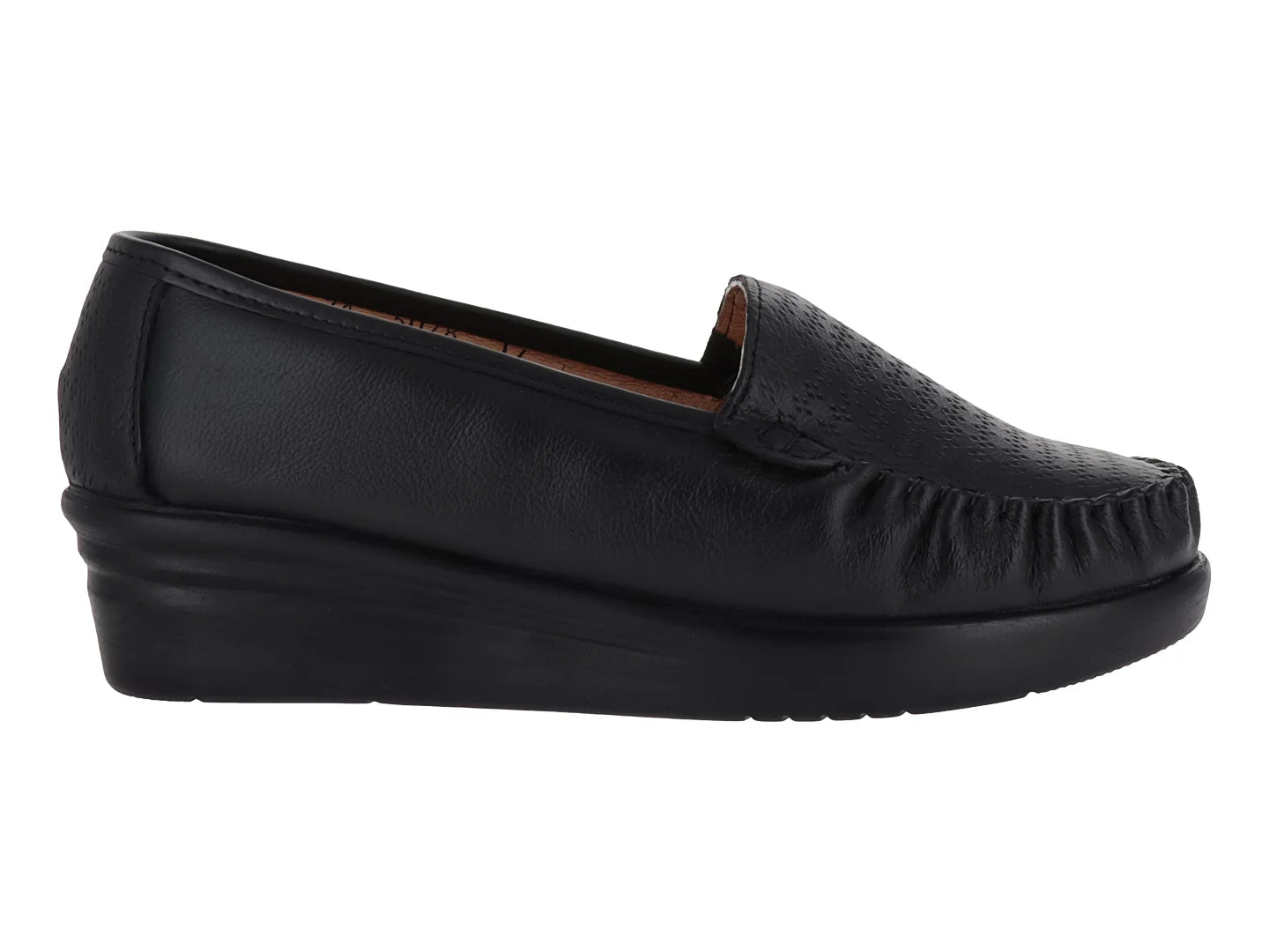 Zapatos Planos Mas Descanso Negro para Mujer
