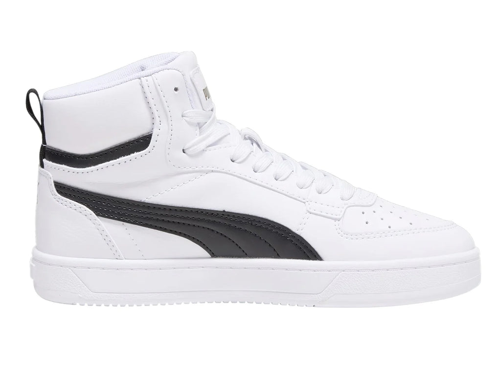 Tenis PUMA Caven 20 Mid Blanco y Negro para Niño