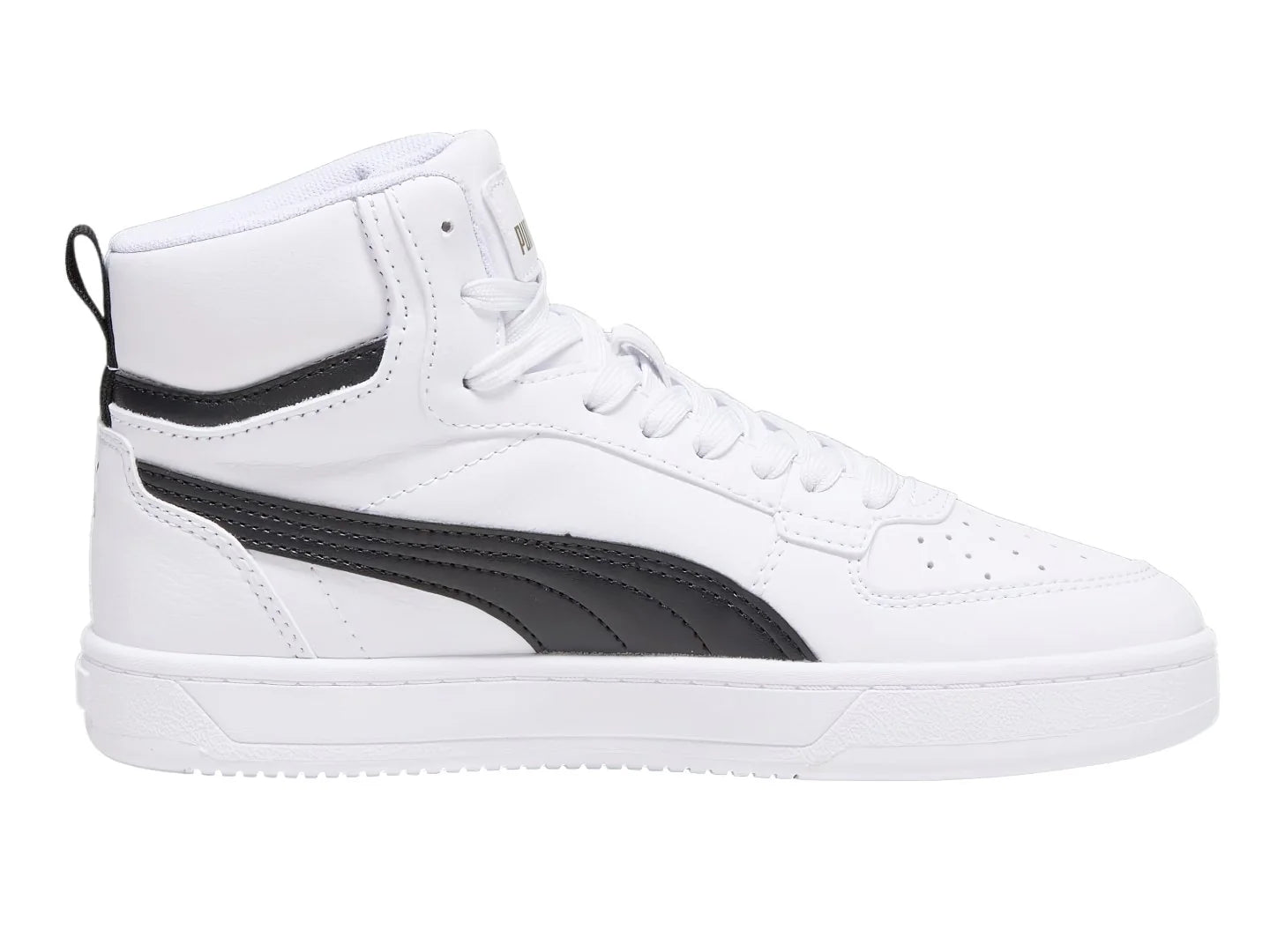 Tenis PUMA Caven 20 Mid Blanco y Negro para Niño