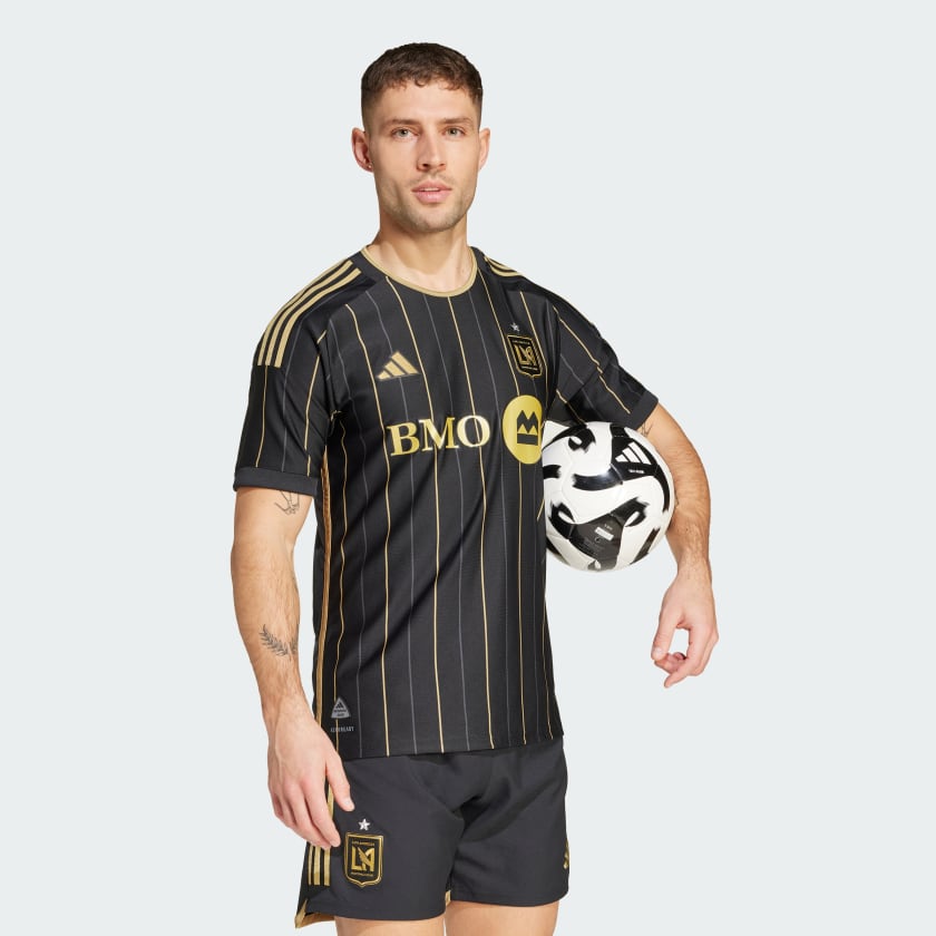 Men's adidas Los Angeles FC 24/25 Home Authentic Jersey