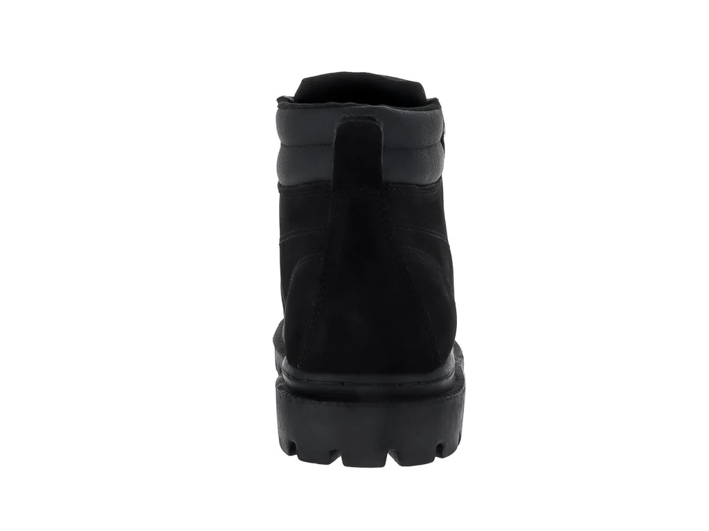 Botas Alterno de Piel Nubuck Negro para Hombre