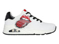 Tenis Skechers One X Rolling Stones Blanco para Mujer