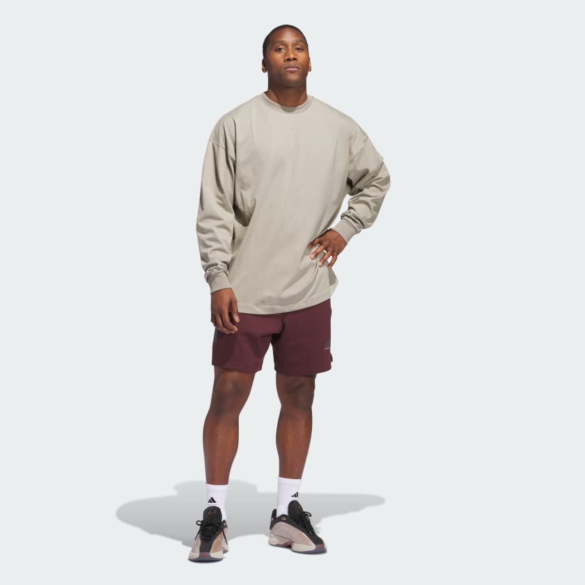 Men's adidas adidas Basketball Long Sleeve Tee (Gender Neutral)