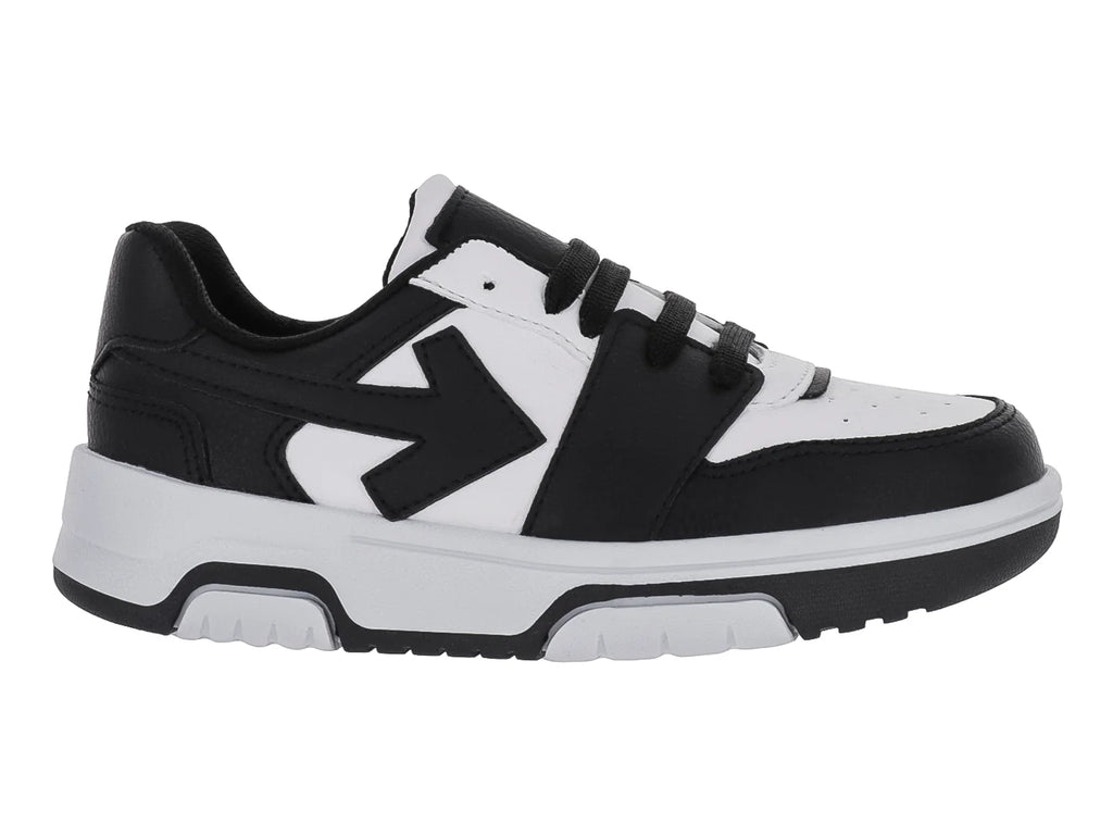 Tenis New Boys Negro y Blanco para Niño
