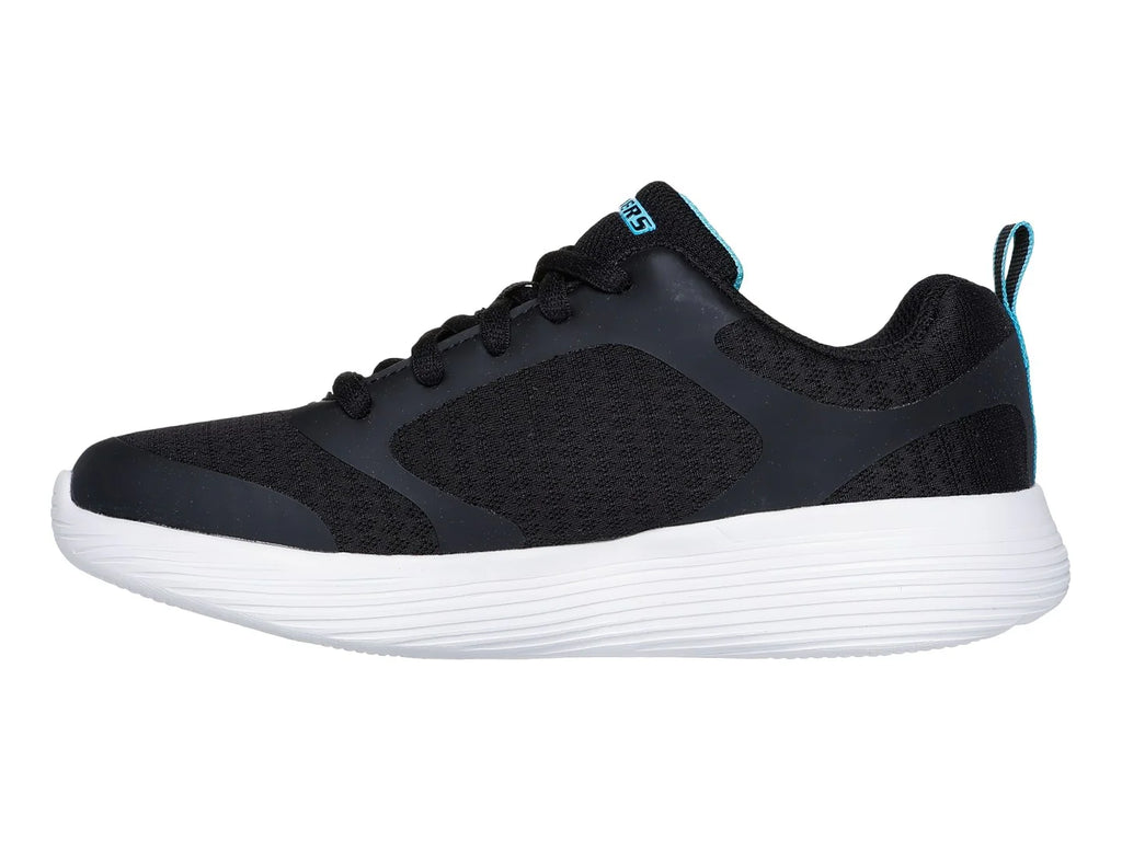 Tenis Skechers Go Run 400 V2 Negro y Azul para Niña