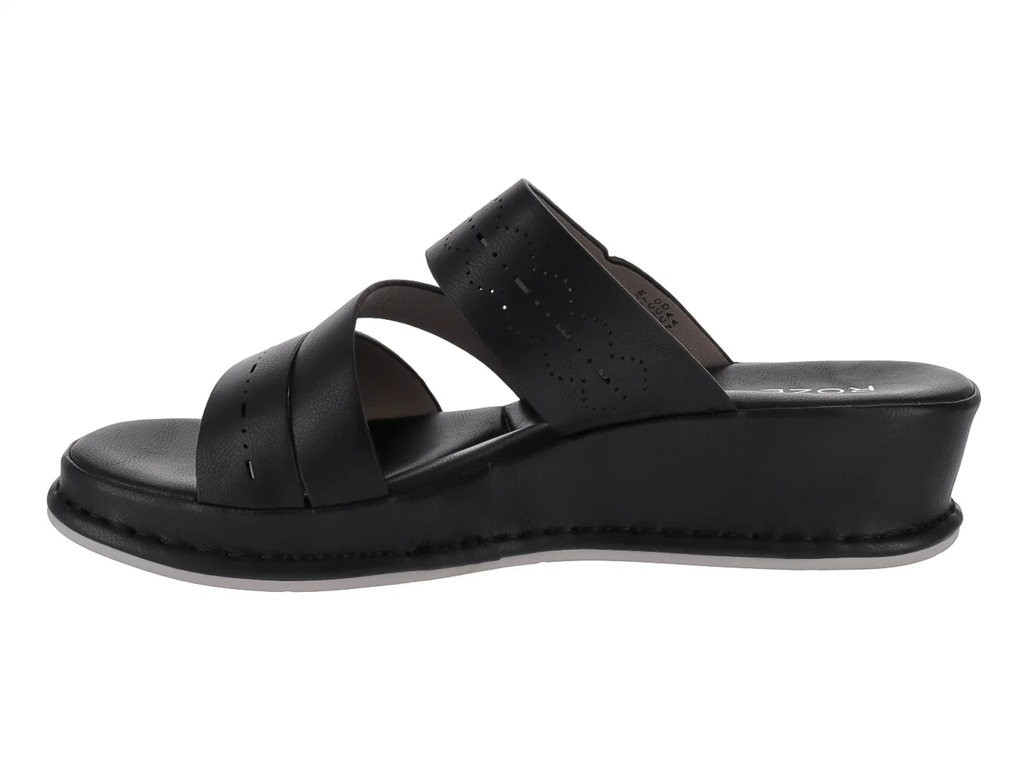 Sandalias Roze Plataforma Negro para Mujer