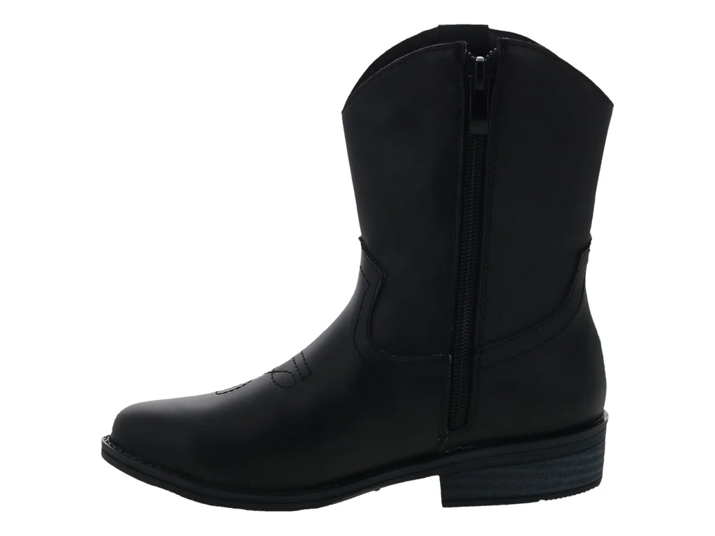 Botas Vaqueras Tropicana Negro para Niña