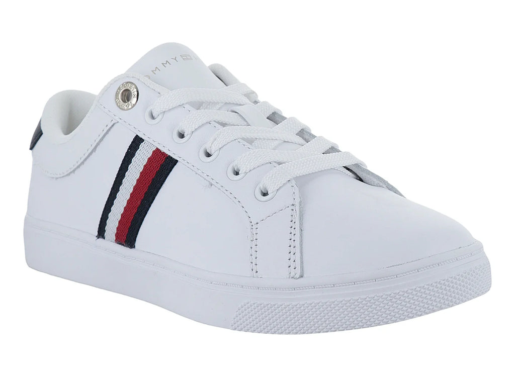 Tenis Tommy Hilfiger Essential Webbing Blanco para Mujer