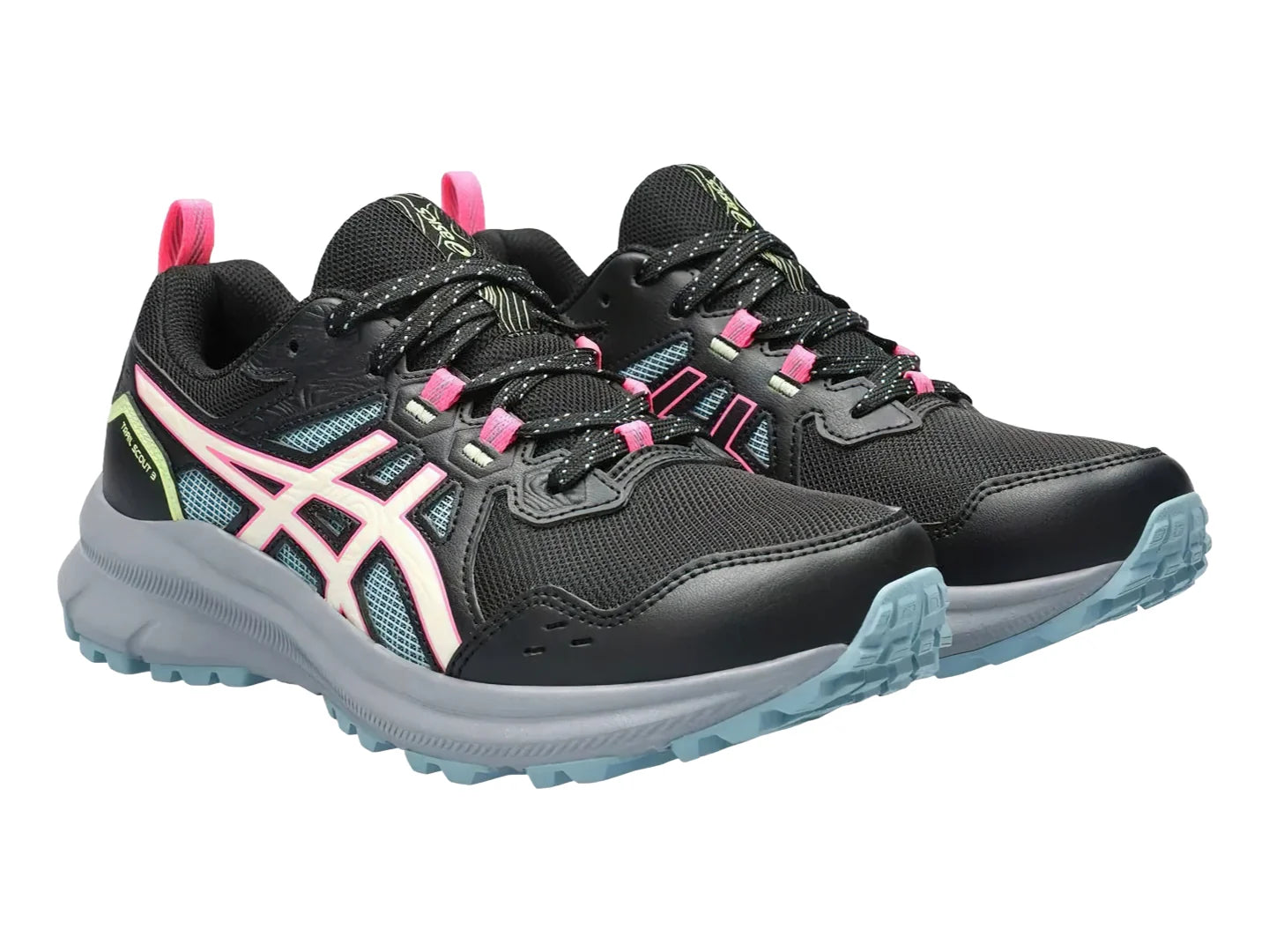 Tenis ASICS Trail Scout 3 Negro para Mujer