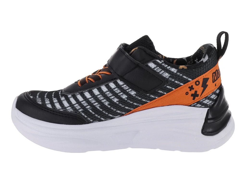 Tenis MAKENA Negro Naranja para Niño