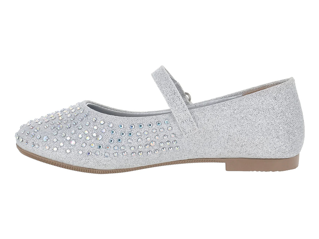 Zapatos Ballerina Tropicana Plata para Niña