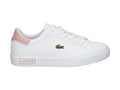 Tenis Lacoste Powercourt Blanco y Rosa para Niña