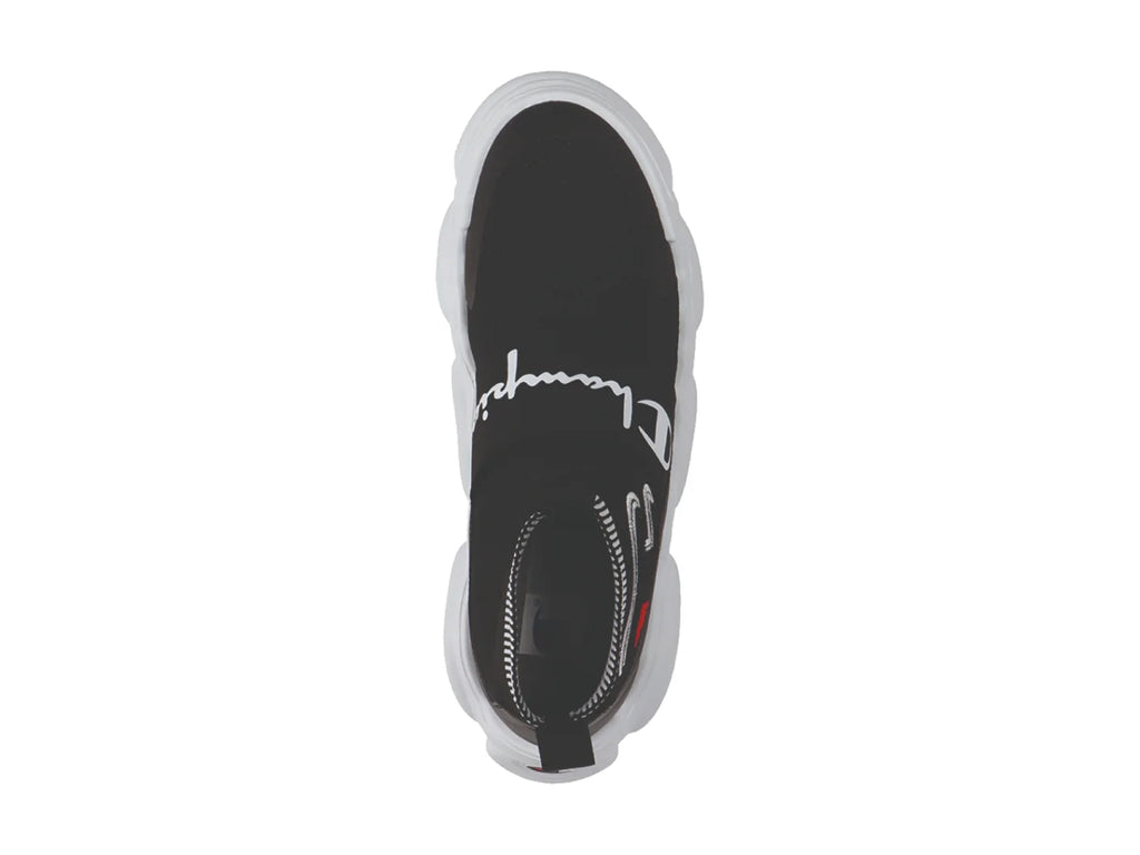Tenis Champion Meloso Rally Pro Negro y Blanco para Hombre