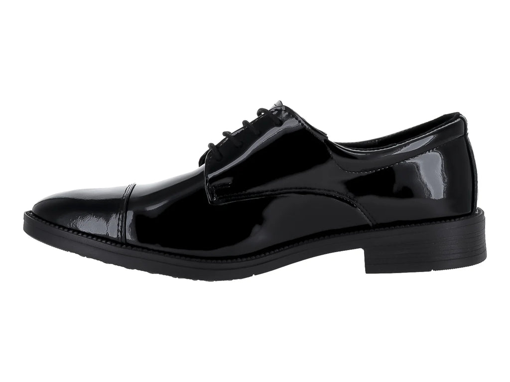 Zapato Formal de Charol Negro Dante Alligeri para Hombre