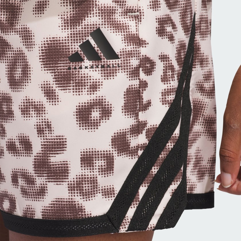 Women's adidas adidas Crazy Lite Cheetah Allover Print Shorts