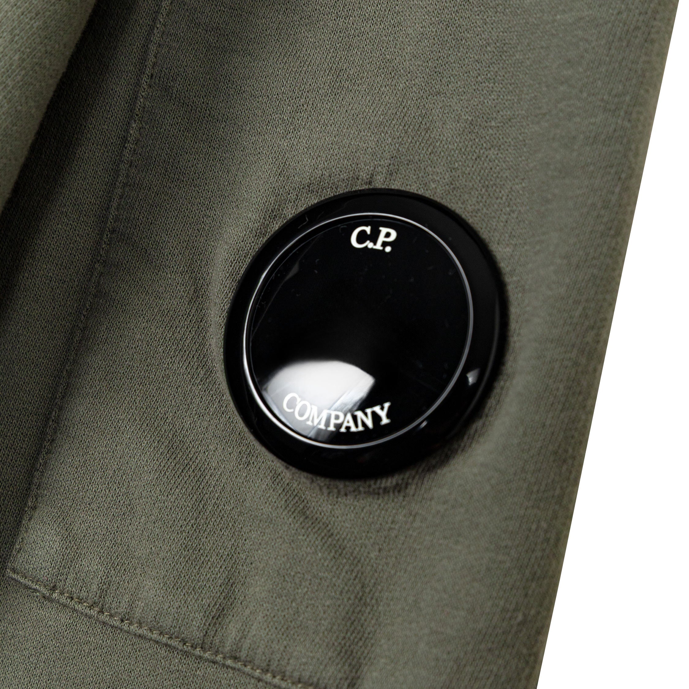 C.P. Company Light Fleece Half Zip Lens Sweatshirt