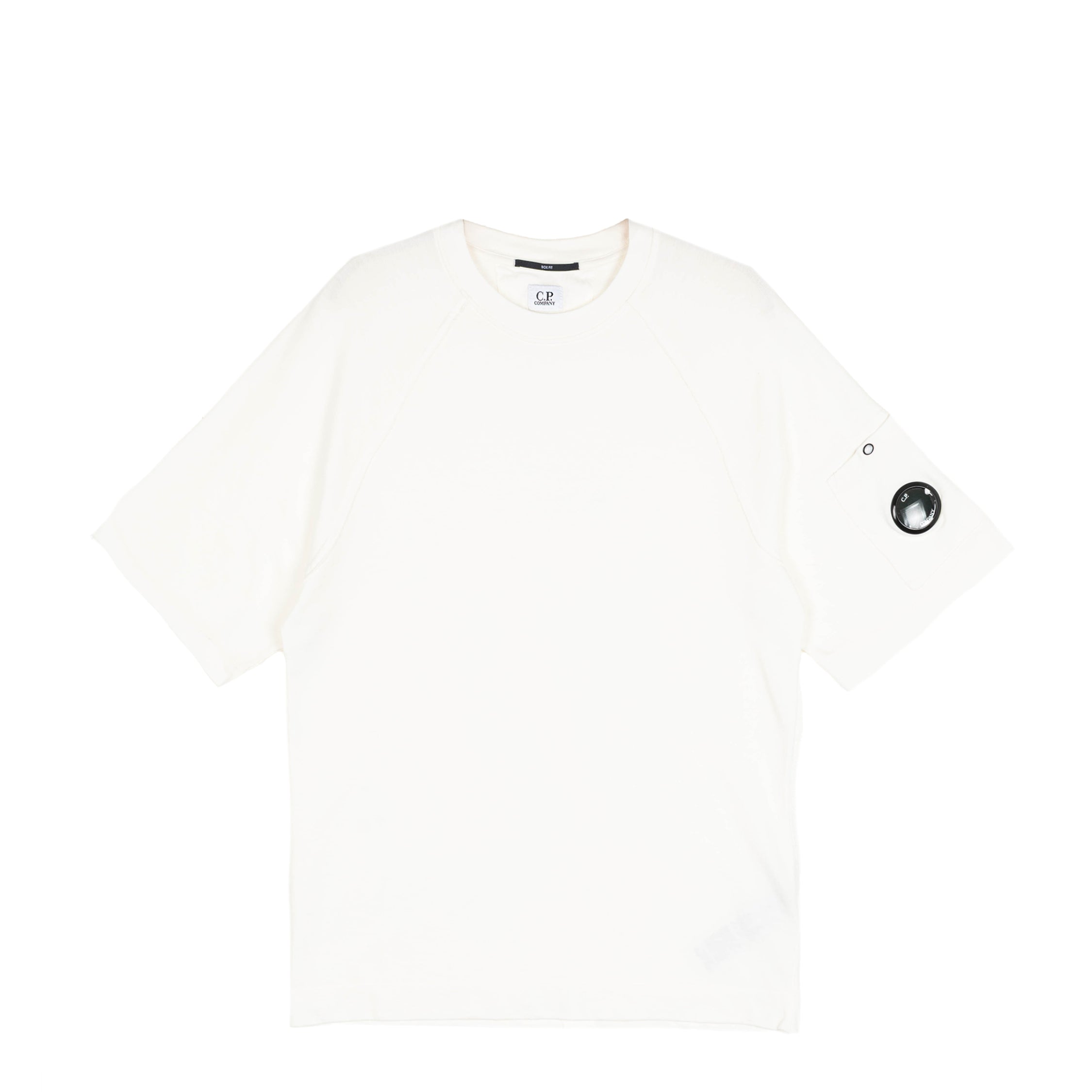 C.P. Company	Light Fleece Short Sleeve Sweatshirt