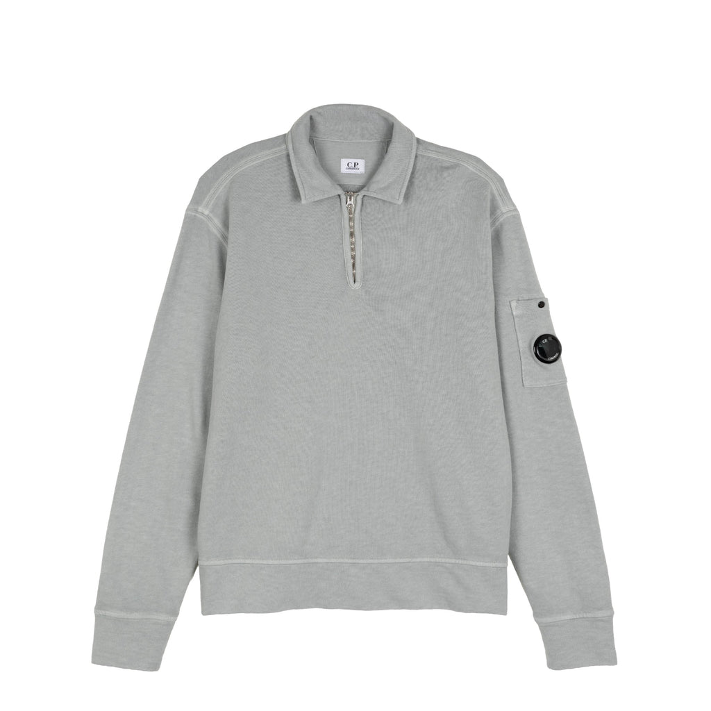 C.P. Company	Malfilè Fleece Lens Half Zip Sweatshirt