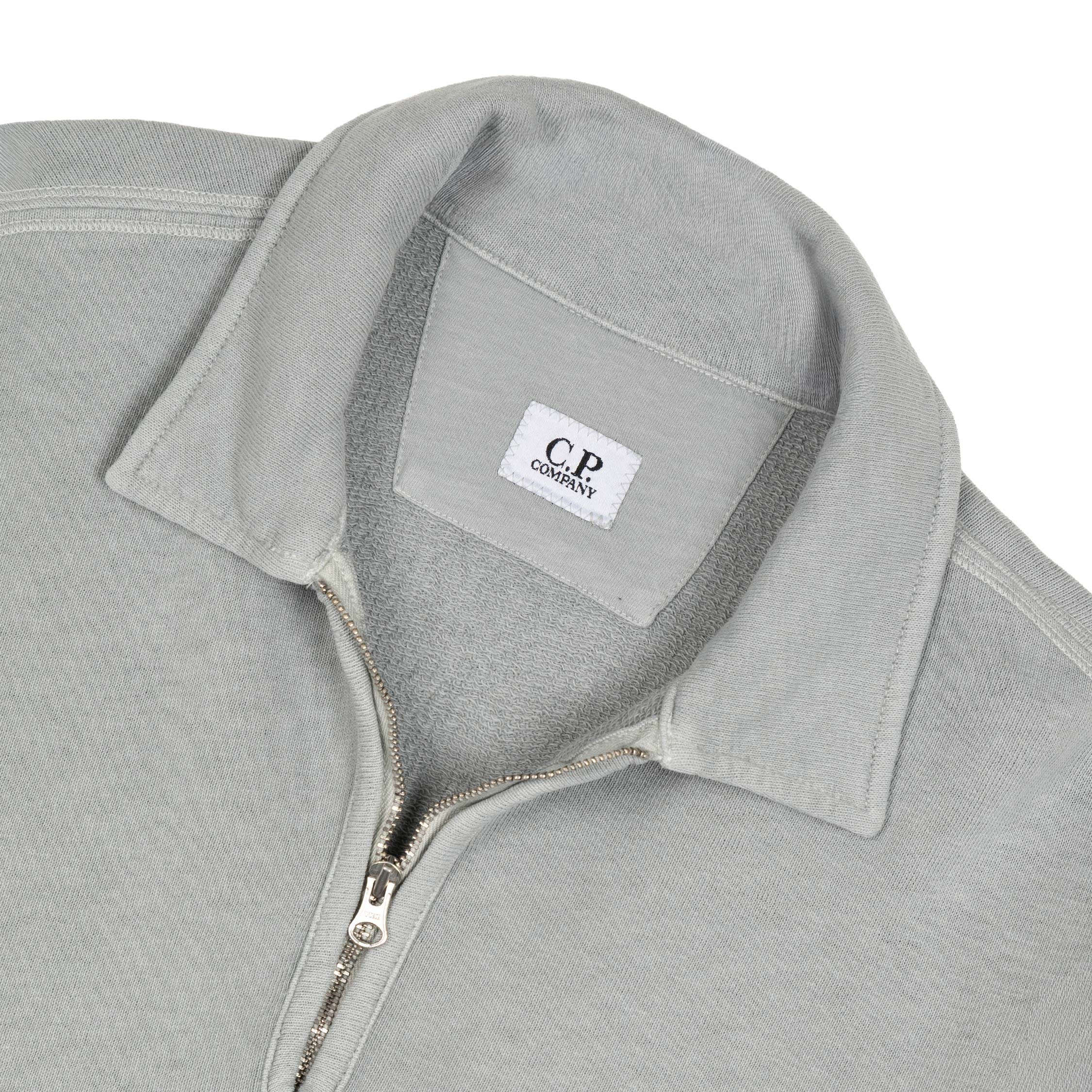 C.P. Company	Malfilè Fleece Lens Half Zip Sweatshirt