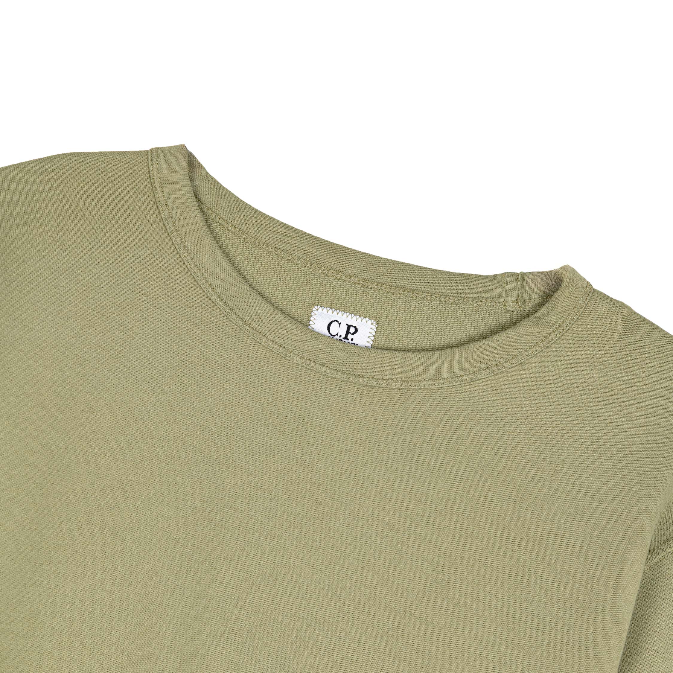 C.P. Company Light Fleece Crewneck Sweatshirt