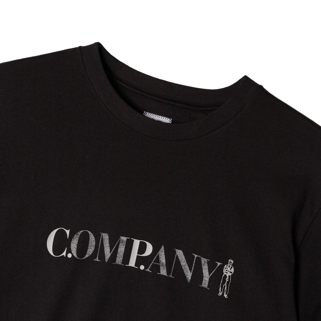 C.P. Company	30/1 Jersey Short Sleeve Chest Logo T-Shirt