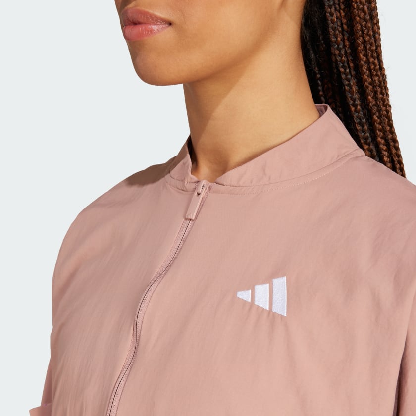 Women's adidas Essentials 3-Stripes Lifestyle Woven Bomber Jacket