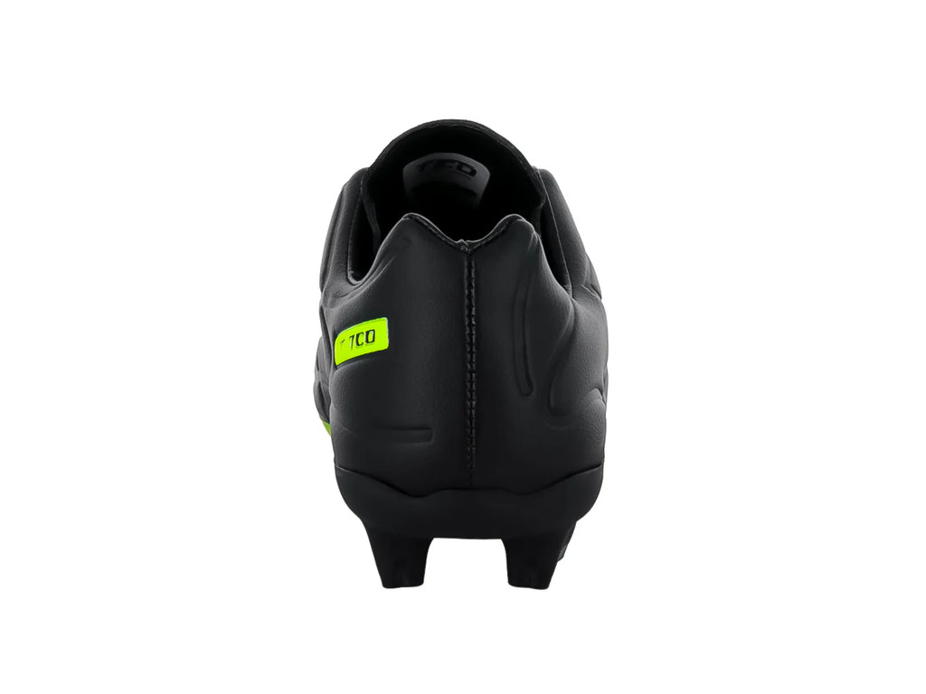 Tenis de Fútbol Leon Trucco Negro y Amarillo Neón para Niño