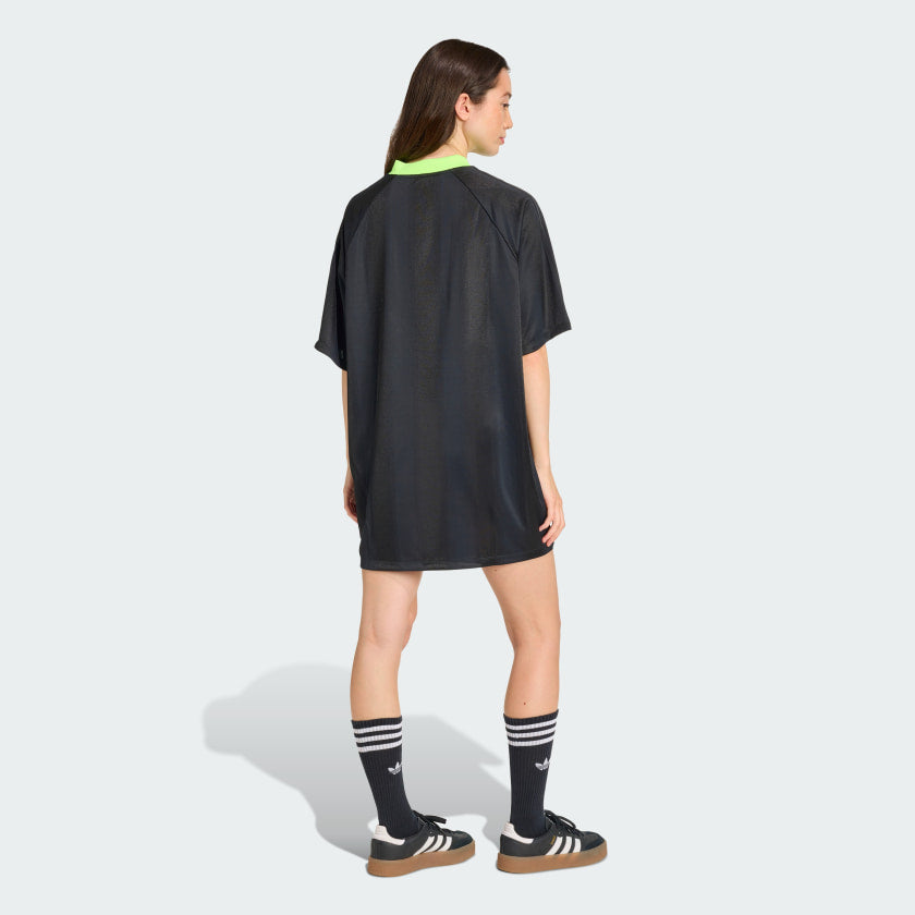 Women's adidas Adicolor Soccer Jacquard Oversize Dress