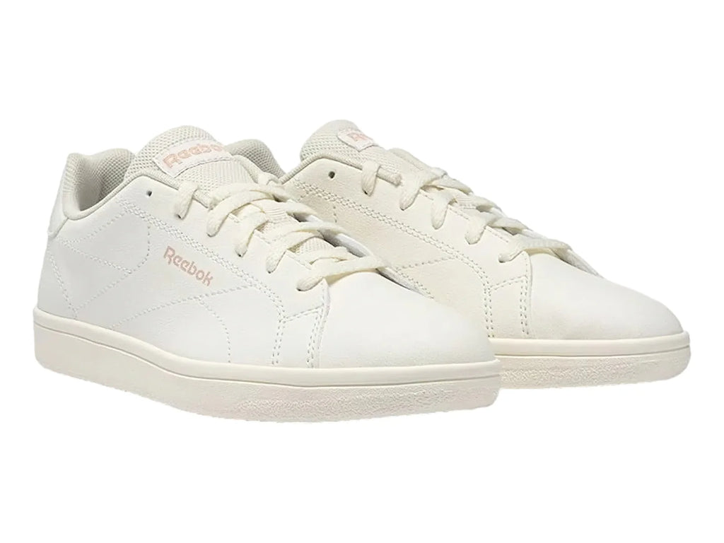 Tenis Reebok Royal Complete Blanco y Rosa para Mujer